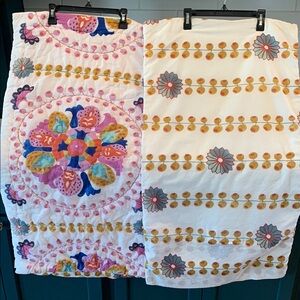 Delissa printed shams from Anthropologie (set of 2)